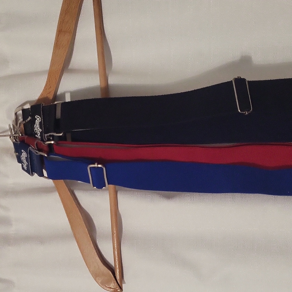 Set of Four Rawlings Ball Belts